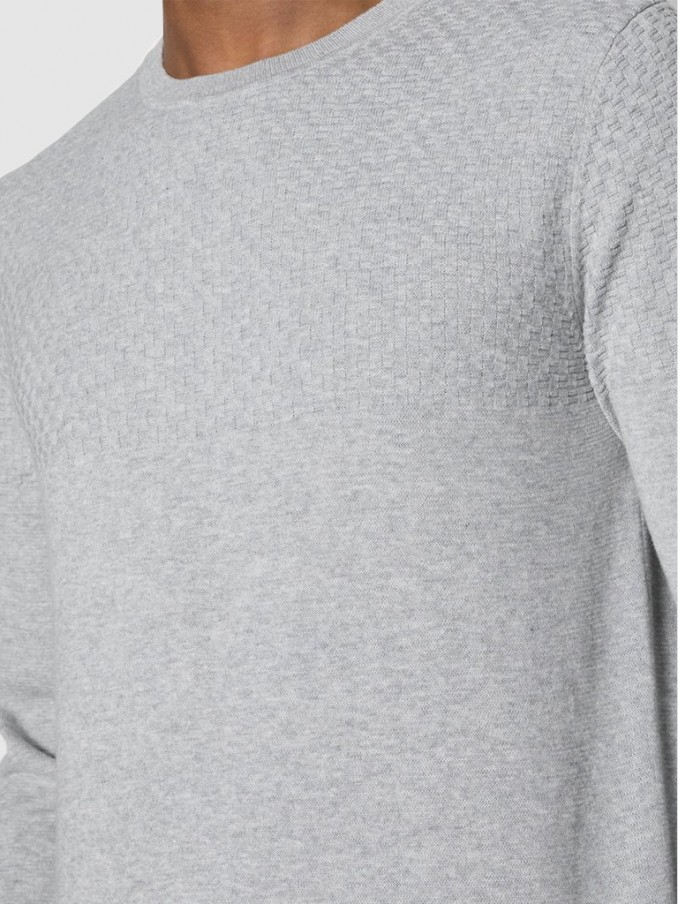 Prendas de Punto Hombre Gris Jack & Jones