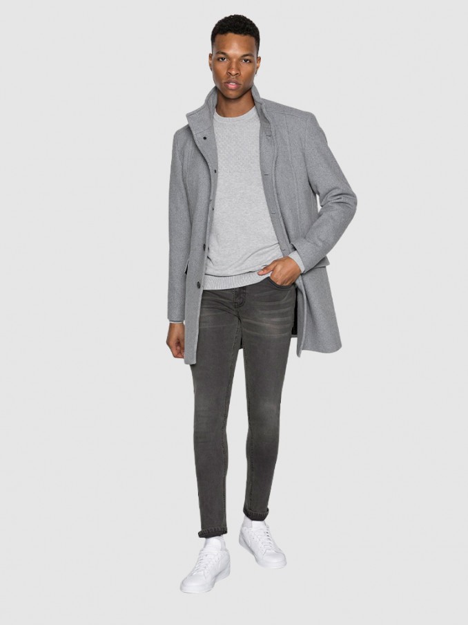 Prendas de Punto Hombre Gris Jack & Jones