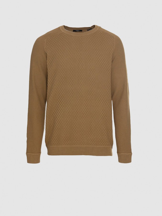 Prendas de Punto Hombre Caki Jack & Jones