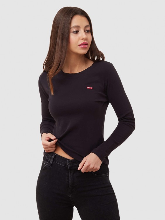 Levis black women's sweatshirt sale