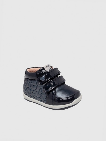 Boots Baby Girl Navy Blue Mayoral