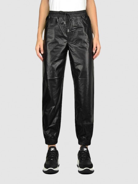 Pantalones Mujer Negro Only