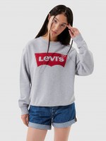 Sweatshirt Mujer Gris Levis Sweatshirt Mujer Gris Levis