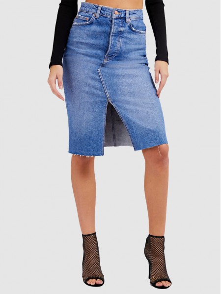 Skirt Woman Jeans Guess