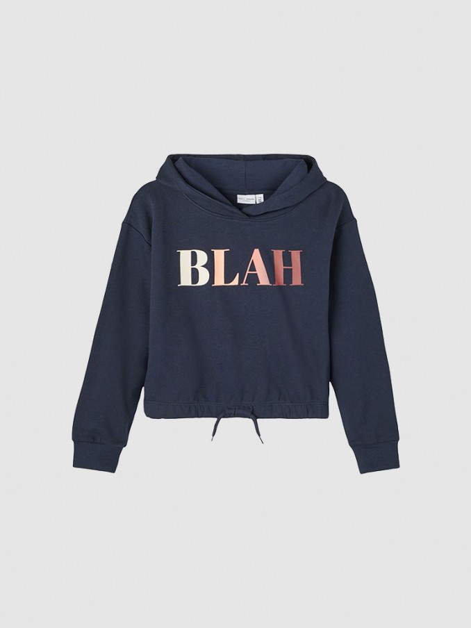 Sweatshirt Girl Navy Blue Name It