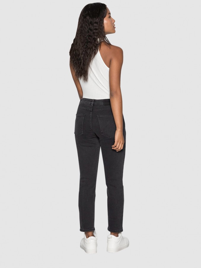Pantalones Mujer Negro Only