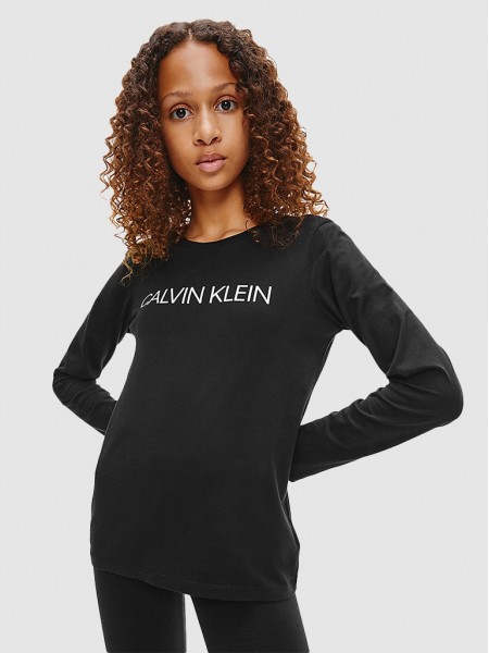 Sweatshirt Menina Institutional Logo Calvin Klein