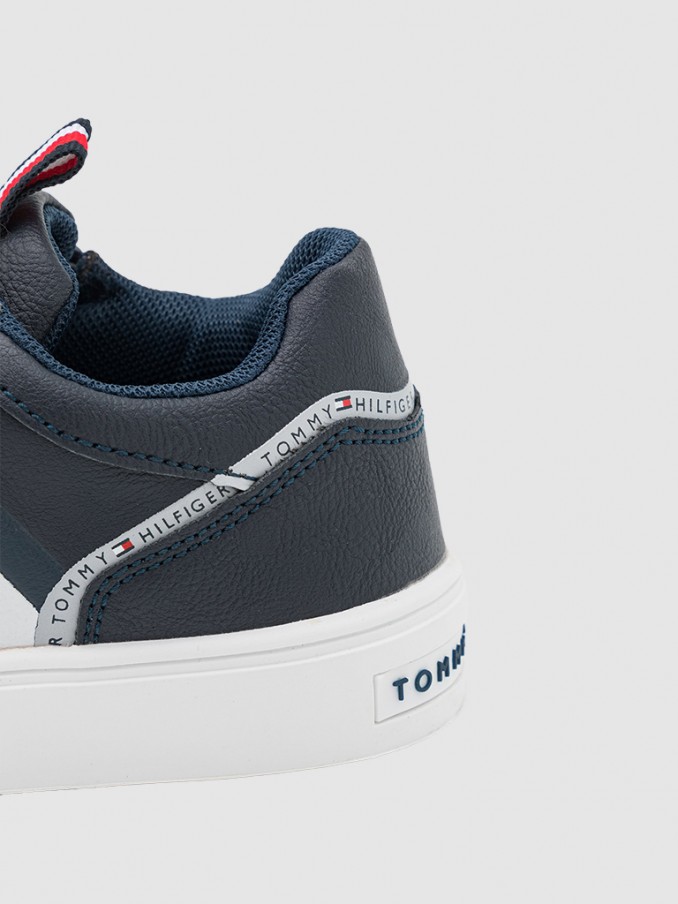 Sapatilha Menino Low Cut Lace-Up Tommy Jeans