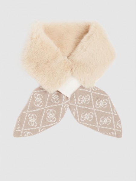 Scarf Woman Beige Guess