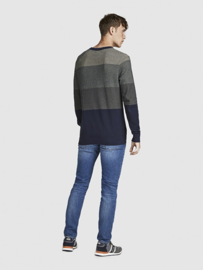 Prendas de Punto Hombre Verde Jack & Jones
