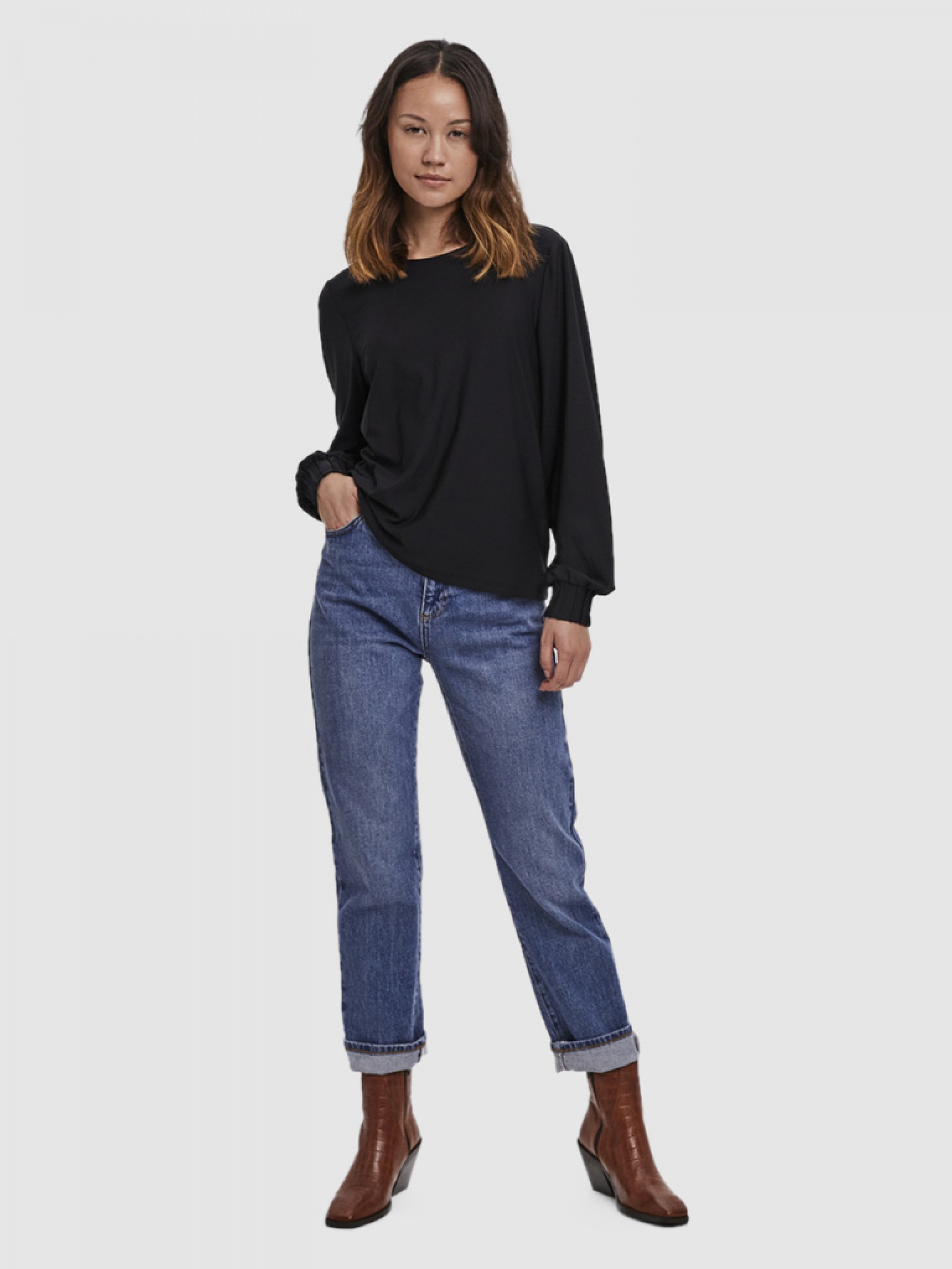 Blusa Mulher Ulla Ls Vero Moda