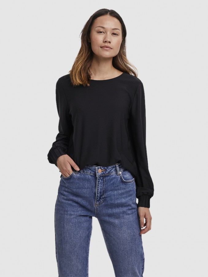 Shirt Woman Black Vero Moda