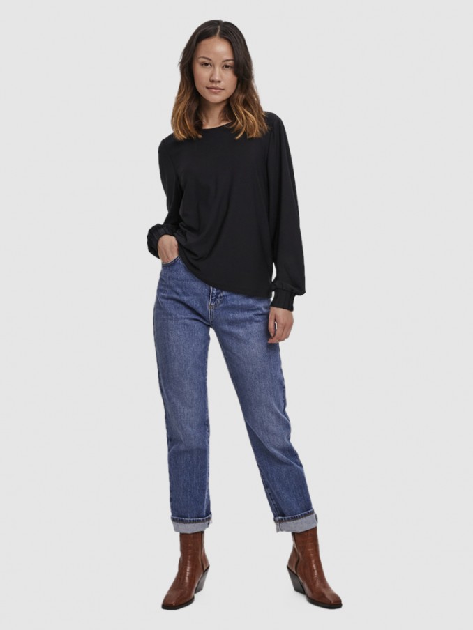 Blusa Mujer Negro Vero Moda