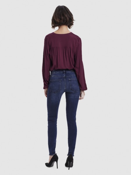 Jeans Mulher Peach Mr Skinny Vero Moda