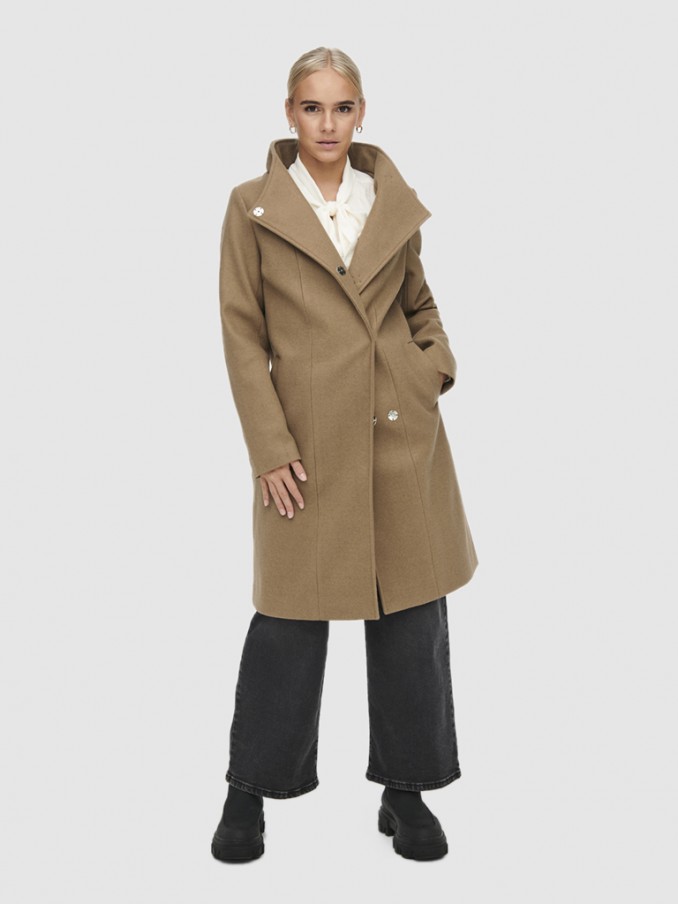 Jacket Woman Beige Only