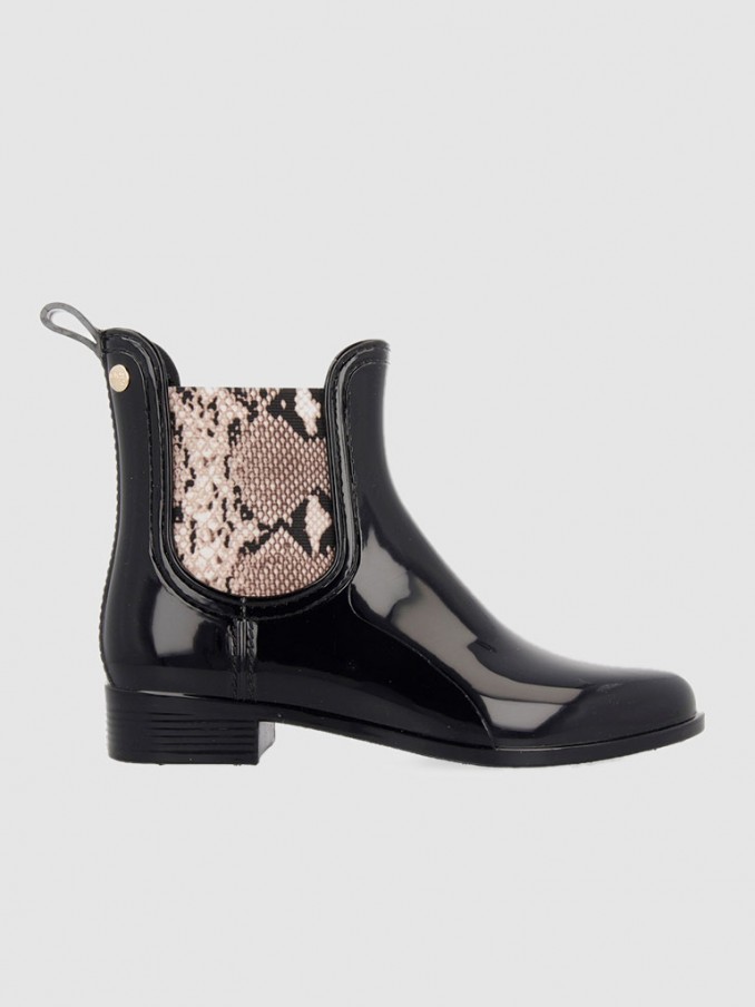 Rain Boots Woman Black Gioseppo