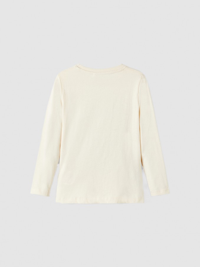 Sweatshirt Niño Crema Name It