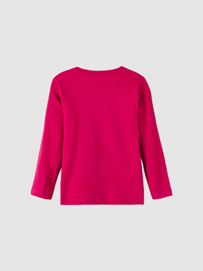 Sweatshirt Niña Rosa Fucsia Name It