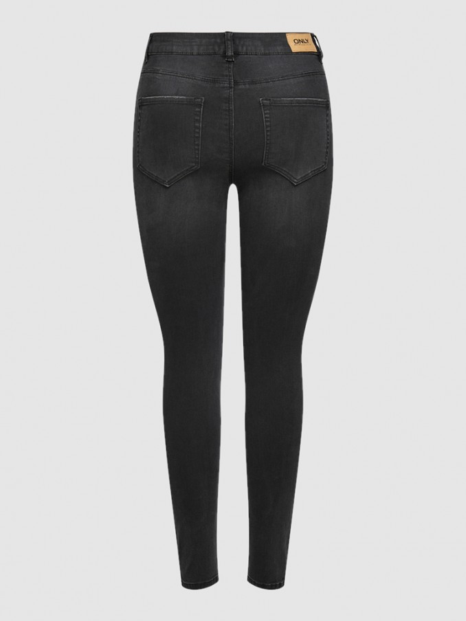 Pantalones Mujer Negro Only
