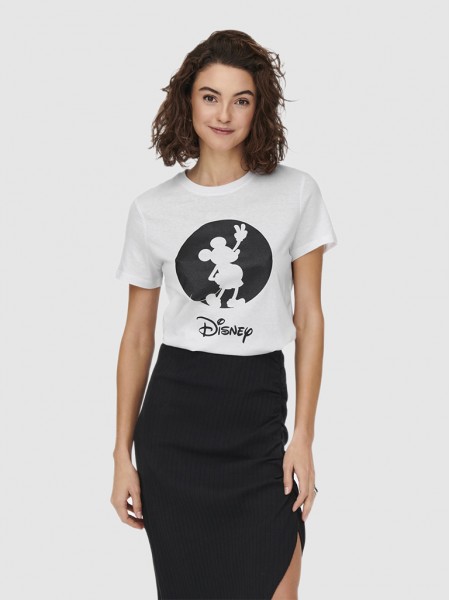 T-Shirt Mulher Disney Life Only