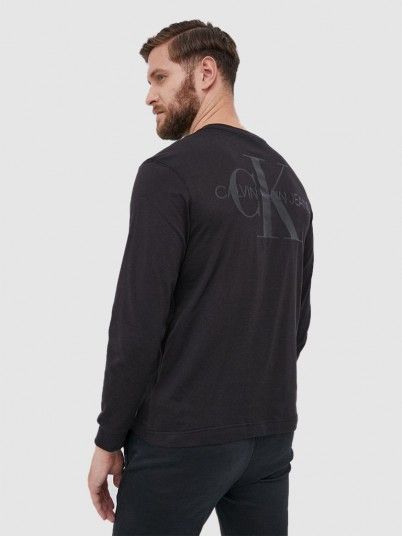 Sweatshirt Hombre Negro Calvin Klein