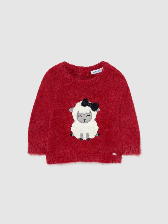 Knitwear Baby Girl Red Mayoral