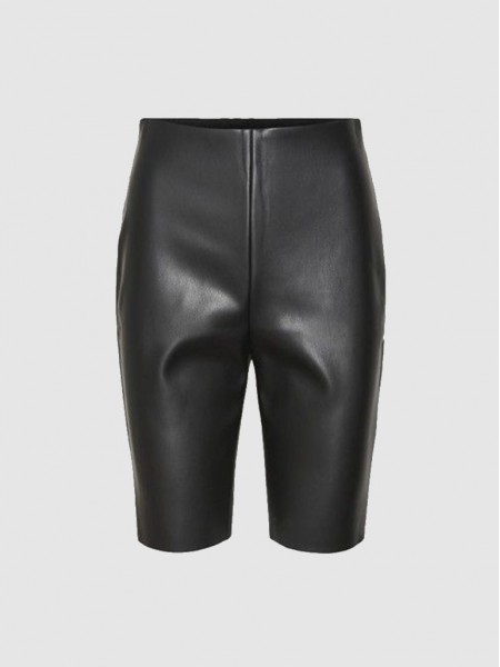 Pantalones Cortos Mujer Negro Vero Moda