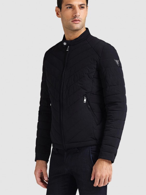 Mellmak Guess Abrigos Hombre Chaqueta Hombre Guess Negro Mellmak