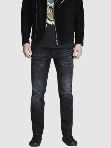 Pantalones Hombre Negro Jack & Jones