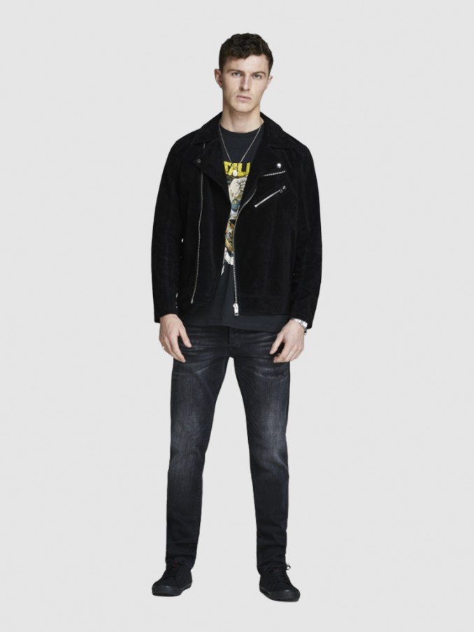 Pantalones Hombre Negro Jack & Jones