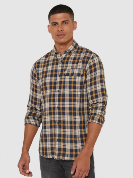 Shirt Man Mustard Jack & Jones