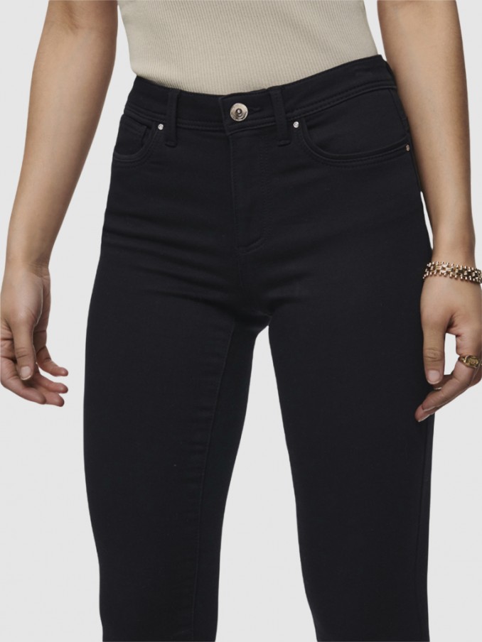 Pantalones Mujer Negro Only
