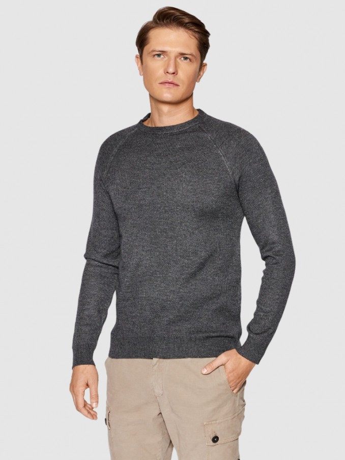 Sweatshirt Man Dark Grey Guess