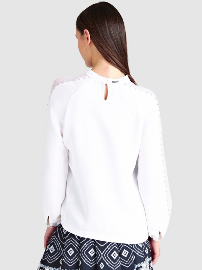 Blusa Mujer Blanco Guess