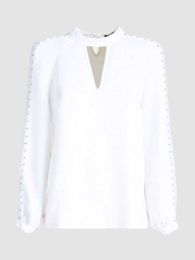 Blusa Mujer Blanco Guess