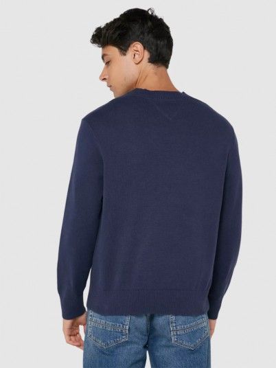 Sweatshirt Hombre Azul Marino Tommy Jeans