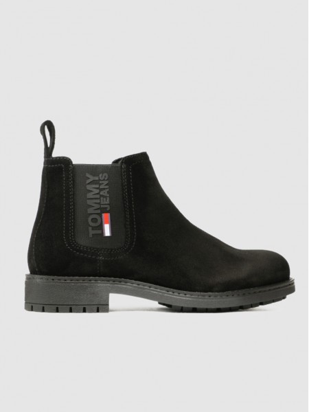 Boots Man Black Tommy Jeans