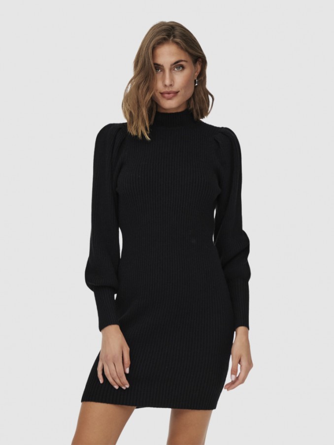 Vestido Mujer Negro Only