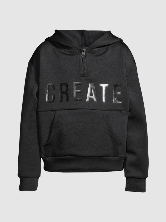 Sweatshirt Niña Negro Name It