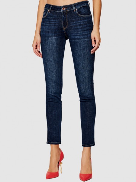 Jeans Woman Dark Jeans Guess