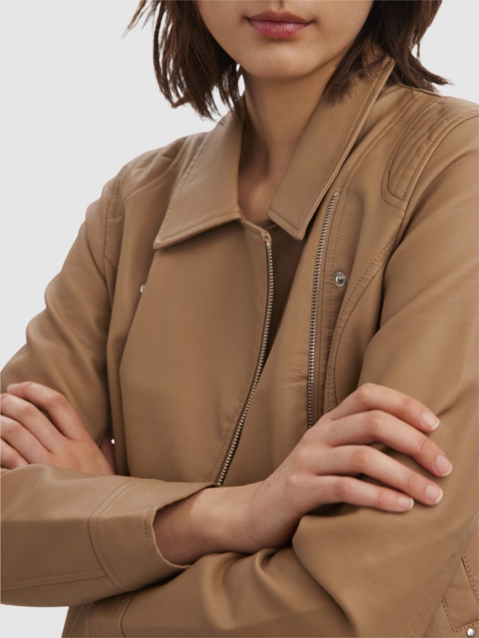 Chaqueta Mujer Camello Vero Moda