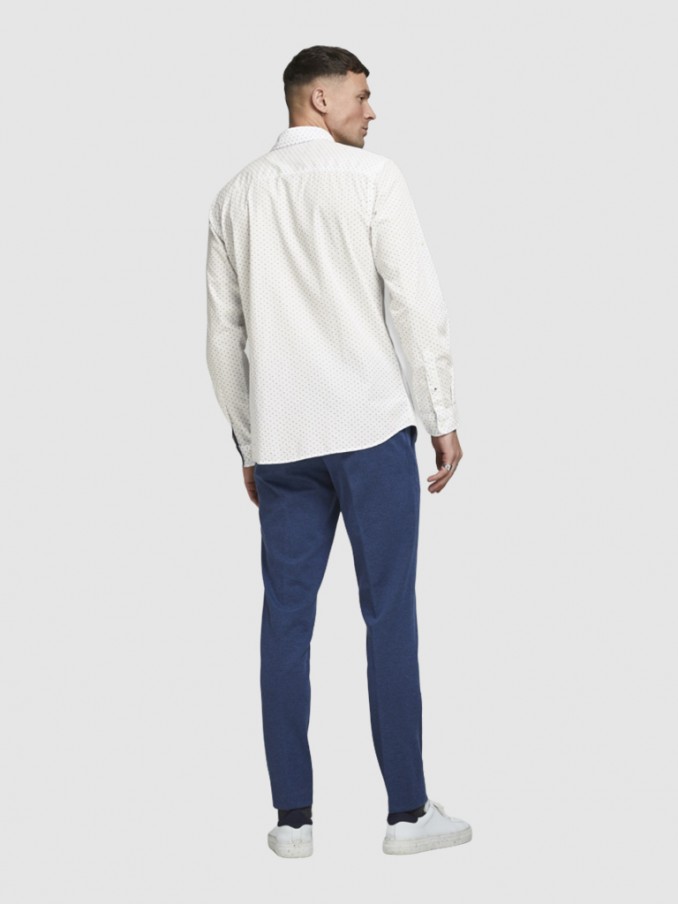 Camisa Hombre Blanco Jack & Jones