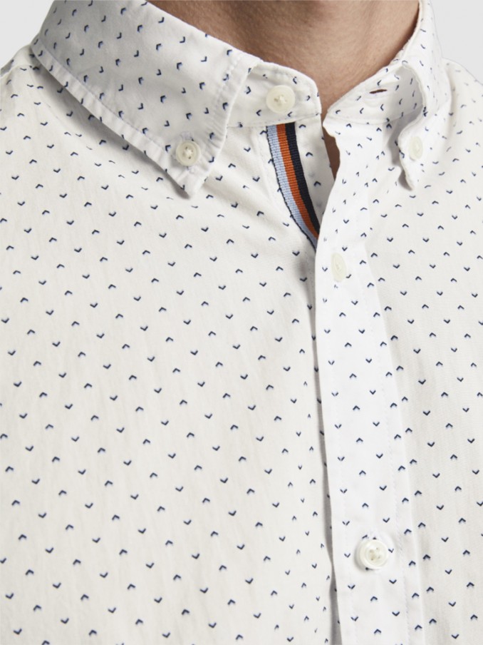 Camisa Hombre Blanco Jack & Jones