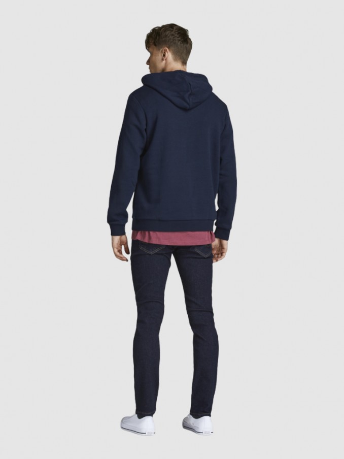 Sweatshirt Hombre Azul Marino Jack & Jones