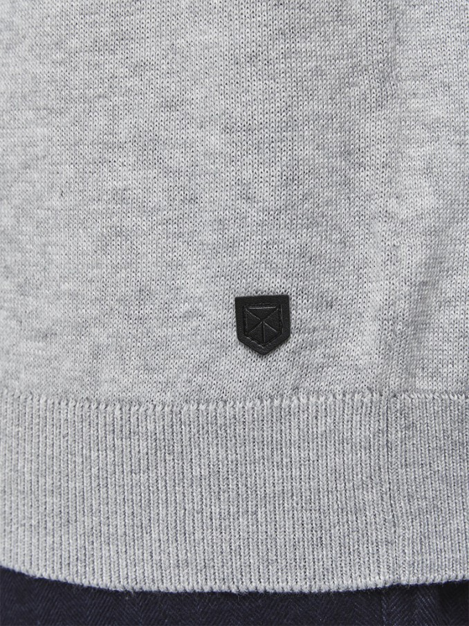 Prendas de Punto Hombre Gris Jack & Jones