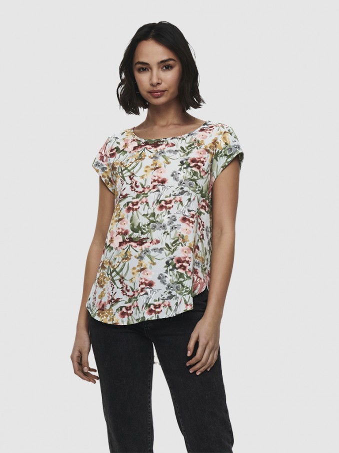 Blusa Mujer Florales Only