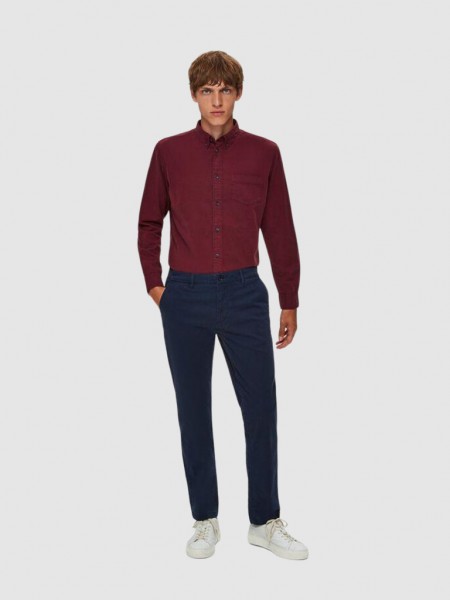 Pantalones Hombre Selected