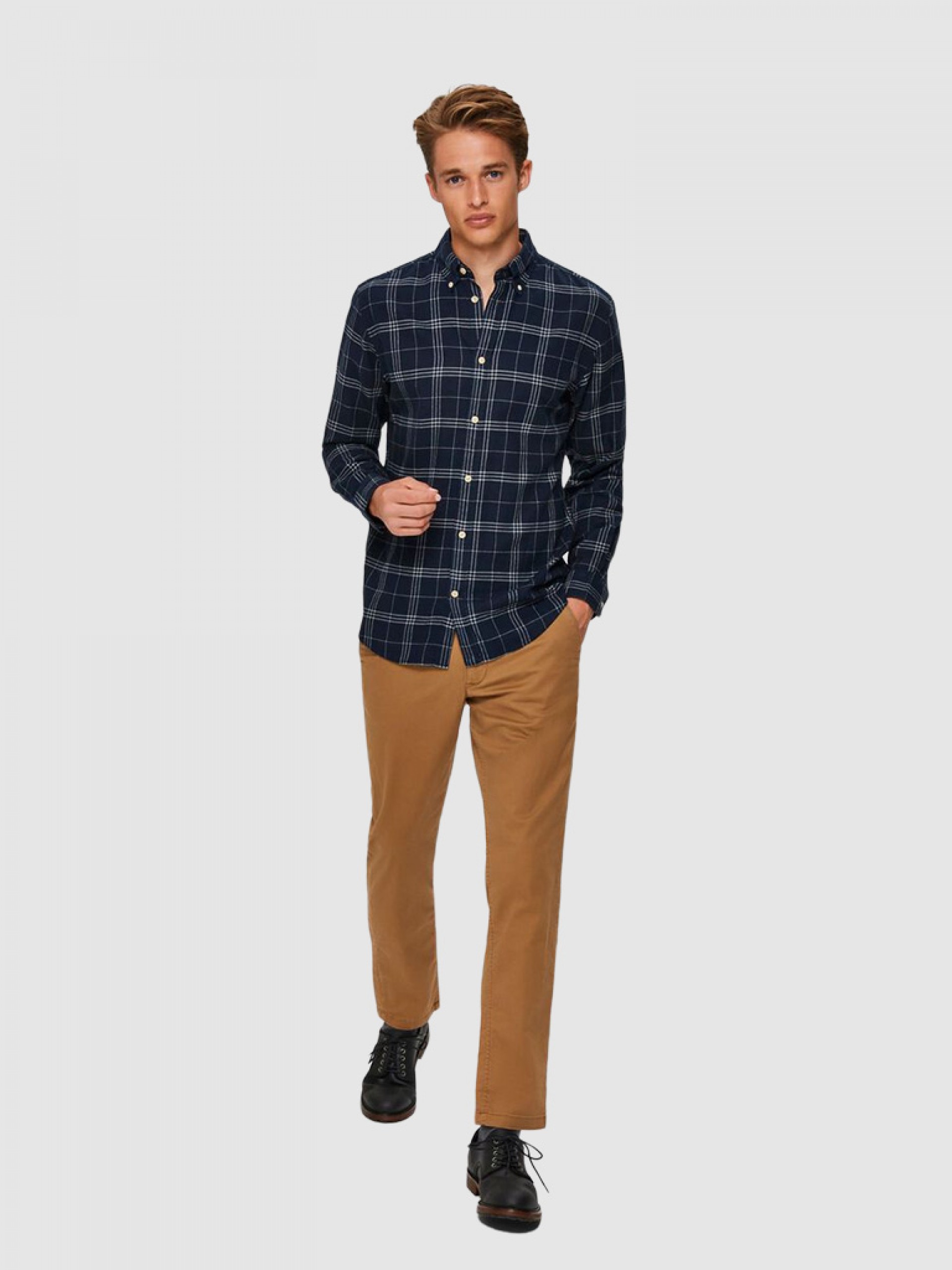 Pantalones Hombre Selected