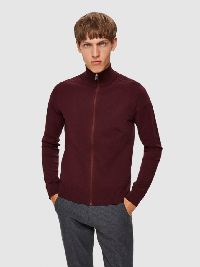 Jacket Man Bordeaux Selected