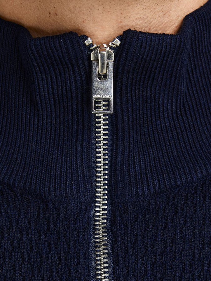Prendas de Punto Hombre Azul Marino Jack & Jones